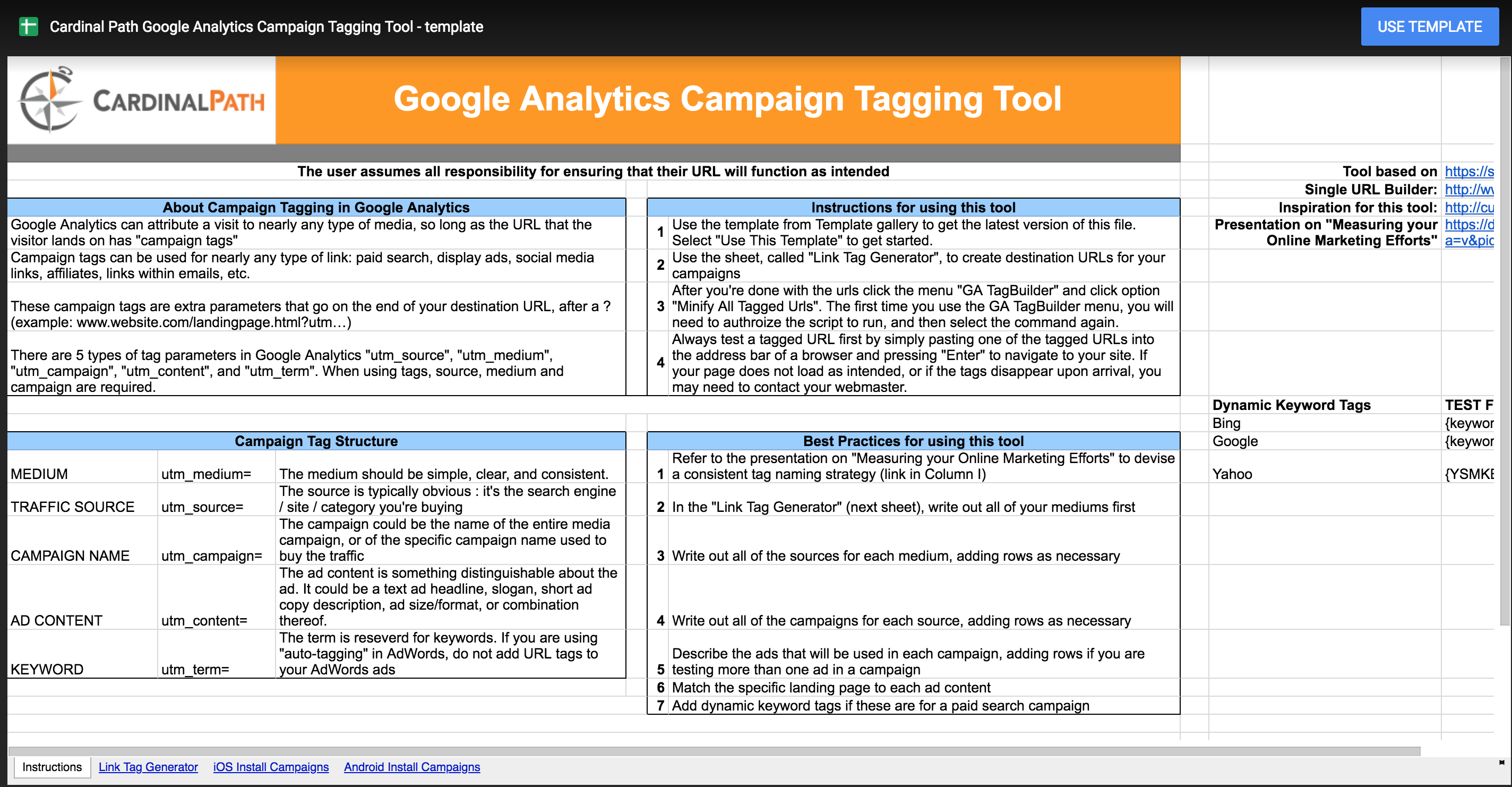 UTM Builder - Cardinal Path